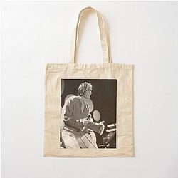 K.D. Lang BW Photograph Cotton Tote Bag