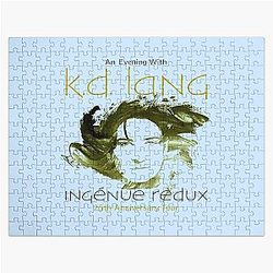 Kd Lang Th Anniversary Tour Slim Fit, Personalized Unisex, Youth, Good Idea Jigsaw Puzzle