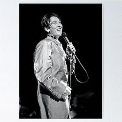 K.D. lang - BW Photograph Poster