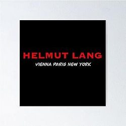 helmut lang Poster