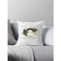 Kd Lang Th Anniversary Tour Kids Throw Pillow