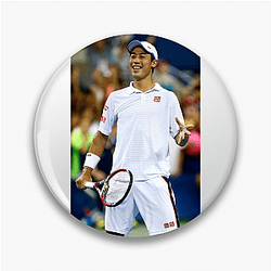 Kei Nishikori The World Is A Court Kei Nishikori Pins