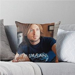 Keith Urban Throw Pillow