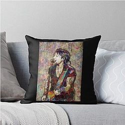 Damaged Robot Keith Urban Throw Pillow