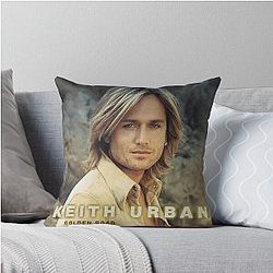 KEITH URBAN GOLDEN ROAD Throw Pillow