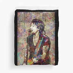 Damaged Robot Keith Urban Duvet Cover