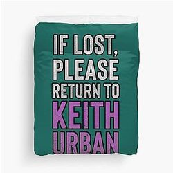 Keith Urban Duvet Cover