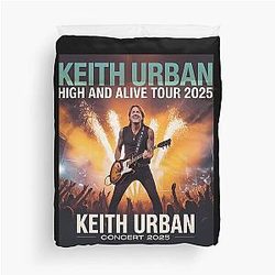 Keith Urban High Alive Tour 2025 Duvet Cover