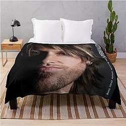 Keith Urban Love the Pain Crazy Thing Throw Blanket
