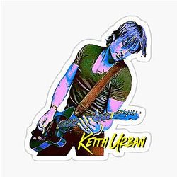 Keith Urban Sticker