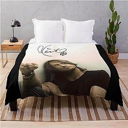 Keith Urban Signed Throw Blanket