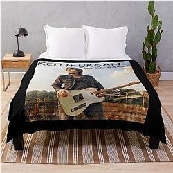 Keith Urban Tour Date throwing Blanket