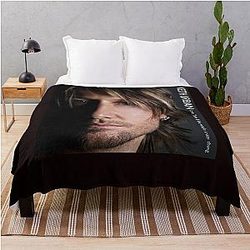 Keith Urban Love the Crazy Thing Throw Blanket