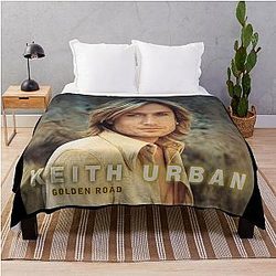 Keith Urban Golden Road Throw Blanket