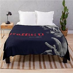 Keith Urban Graffiti Throw Blanket