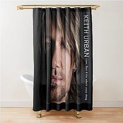 Keith Urban Love the Pain the Whole Crazy Thing Shower Curtain
