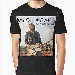 Keith Urban tour date Graphic T-shirt
