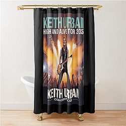 Keith Urban High Tour 2025 Shower Curtain