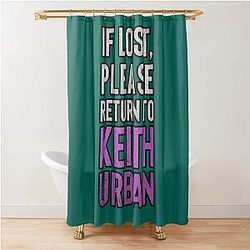 Keith Urban Shower Curtain