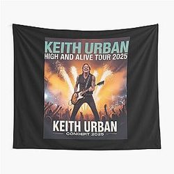 Keith Urban High Alive Tour 2025 Tapestry