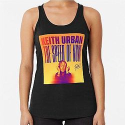 Keith Urban The Speed Now Racerback Tank Top