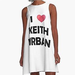 I Love Keith Urban A-Line Dress