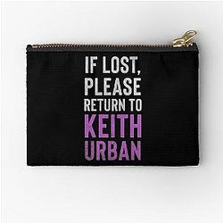 Keith Urban Zipper Pouch