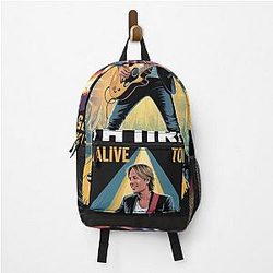 Keith Urban High Alive Tour 2025 Colorful Live Concert Poster Country Rock Music Art Backpack