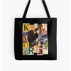 Retro Keith Urban Golden Road All Over Print Tote Bag