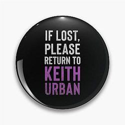 Keith Urban Pin