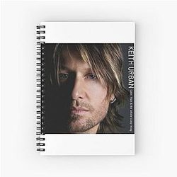Keith Urban tour 2019 Spiral Notebook