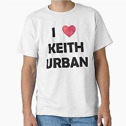 I Love Keith Urban Classic T-Shirt