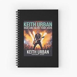 Keith Urban High Alive Tour 2025 Notebook