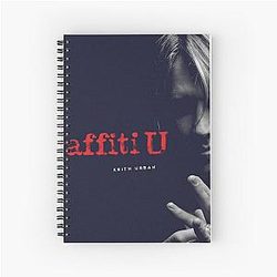 Keith Urban Graffiti St Spiral Notebook