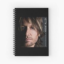 Keith Urban Spiral Notebook