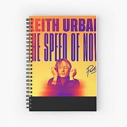 Keith Urban The Speed of Now Spiral Notebook