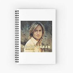 Keith Urban Golden Road Notebook