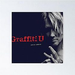 Keith Urban Graffiti Poster