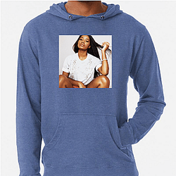 Keke Palmer is known for her energetic personality Keke Palmer Hoodies
