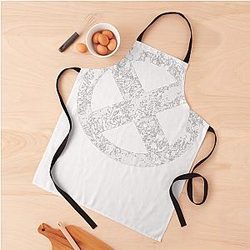 Bunderan Artwork Logo Apron Premium Merch Store