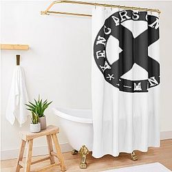 Ken X Man Shower Curtain Premium Merch Store