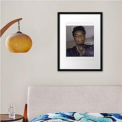 Carson Face Framed print Premium Merch Store
