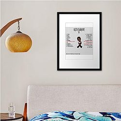 Ken Tracklist Framed print Premium Merch Store