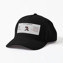 Ken Tracklist Cap Premium Merch Store