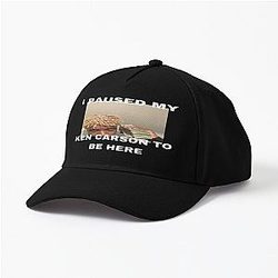 I Paused My Ken Carson To Be Here Cap Premium Merch Store