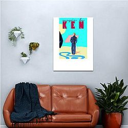 Ken Cover Art Canvas Print Premium Merch Store