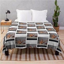 Kendall Jenner and Bella Hadid Perfect Gift Throw Blanket