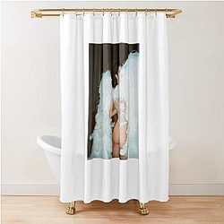 Kendall Jenner T Shirt Shower Curtain
