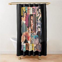 Kendall Jenner Retro Gift Shower Curtain