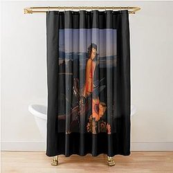 Kendall Jenner Chaos Shower Curtain
